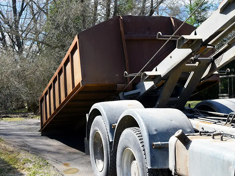 Concrete Roll Off Bin